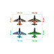 609-191 Игрушечное оружие с самолетиками Цвет: бирюзовый