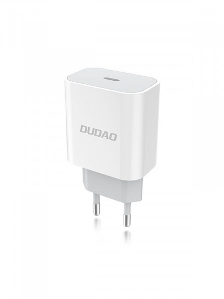 Сетевое зарядное устройство Dudao A8EU + кабель PD lightning